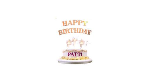 Picture of HAPPY BIRTHDAY PATTI 